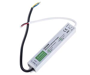 LEDSone 12V 20W IP67 Waterproof Electronic LED Driver AC 90-250 V Transformer Constant Voltage Power Supply LED Driver for Indoor Outdoor (20)