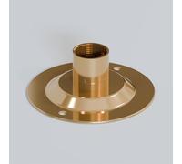 LEDSone 20mm Conduit French Gold Dome Cover Durable Electrical Conduit Fitting with 20mm Nominal Size for Junction Boxes, Terminal Boxes and Industrial Wiring Projects