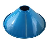 Ledsone 22Cm Blue Industrial Metal Lamp Shade Easy Fit Retro Cone Pendant Light For Kitchen