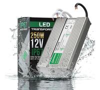LEDSone 250W Waterproof-IP67 LED-Driver-Power-Supply-Transformer-240V-DC-12V-for-LED-Strip-UK