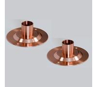 LEDSone 2Pcs 20mm Conduit Dome Cover Durable Electrical Conduit Fitting with 20mm Nominal Size for Junction Boxes, Terminal Boxes, and Industrial Wiring Projects