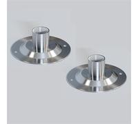 LEDSone 2Pcs 20mm Conduit Dome Cover Durable Electrical Conduit Fitting with 20mm Nominal Size for Junction Boxes, Terminal Boxes, and Industrial Wiring Projects