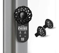 LEDSone 2PCS Metal Bird Cage 45mm Handle Door Pull Handle Drawer Knobs Rustic Dresser Flower Door Knob Birdcage Cabinet Handles Black Metal Knobs Black Door Handle Cupboard (Pack 2-45mm)
