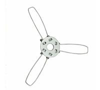 LEDSone 3 Forks Metal Lampshade Spring Clip Fixing, Lampshade Spring Retainer Clip for Mounting Brackets Lighting Pendant Lamps Lanterns Accessories