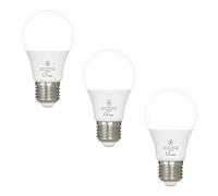 LEDSone 3 Pack, LED E27 Edison Light Bulb, A60 12W (100W Equivalent) Non-Dimmable Cool White 6400K 1206 Lumen Screw Standard ES GLS - Bright Golf Energy Saving Light Bulbs Frosted for Home Decoration