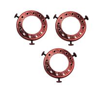 LEDSONE 3 Pcs UNO Type Metal Lamp Shade Reducer Ring Adapter