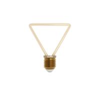 LEDSone 4W 8W E27 Retro LED Edison Bulb 220V-240V Vintage Soft Filament Bulb Holiday Night Light Christmas Home Decor Halloween Lights (Triangle Shape, 1 Pack)