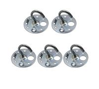 LEDSone 5 Pack Ceiling Hook Plate Light Mount Bracket with Metal Hanging Hook for Pendant Lights, Chandelier Ceiling Mount Plate with Screw Holes for Cable Lighting Fixture