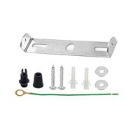 LEDSone 95mm Lighting Fixture Ceiling Plate Bracket Fitting Ceiling Rose Strap Mounting Ceiling Bracket Plate with Accessories for Home Office Chandelier Lamp Base