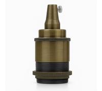 LEDSONE Bulb Socket Vintage Solid E27 Lamp Holder Base Edison Screw Wall Socket Light Bulb Base Adapter AC 120-240V Ceiling Light Fitting.