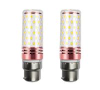 LEDSone B22 Bayonet LED Corn Light Bulb 12W, Cool White Day White Warm White, 1450LM, 360° Beam Angle 240V, Bayonet LED Corn Lamp, Not Dimmable, Pack of 2