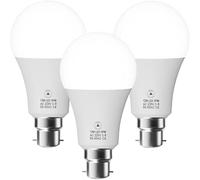 LEDSone B22 Bayonet LED Light Bulb, GLS B22 LED Bulbs Cool White 6000K, Energy Saver Bulb, 80lm/W Lumen, Non-Dimmable (3 Pack, 12W)