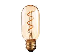 LEDSone LED Bulb E27 Edison Screw Bulb, 4W LED Edison Light Bulbs, Antique Style Retro Spiral Led Filament Bulb, Decorative Light Bulbs Warm White 2200K