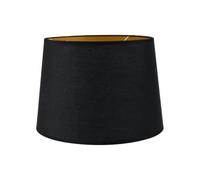 LEDSone Black Fabric Coolie Lamp Shade 30cm Ceiling Pendant Light