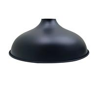LEDSone Black Metal Ceiling Lamp Shade 36cm Easy Fit Light Pendant Modern Ceiling Lighting Shade for Bedroom, Hallway, Restaurant Industrial Light Shade Ceiling Pendant (Style 4)