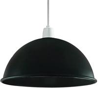 LEDSone Black Metal Ceiling Lamp Shade 40cm Easy Fit Light Pendant Modern Ceiling Lighting Shade for Bedroom, Hallway, Restaurant Industrial Light Shade Ceiling Pendant (Style 9)