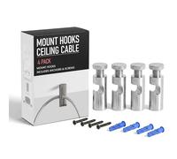 LEDSone Ceiling Cable Mount Hook for Swag Pendant and Chandelier Lighting