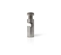 LEDSone Ceiling Cable Mount Satin Nickel Hook for Swag Pendant and Chandelier Lighting Minimalist Cord Keeper Swag Hook for Ceiling and Wall Modern Ceiling Hooks for Swag Light Easy Fit.
