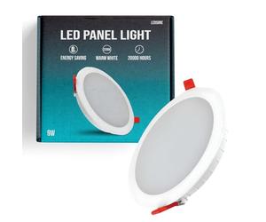 LEDSone Ceiling Panel Lights Energy Saving 9W Suspended Backlit Light 900LM 6000K Cool Waterproof Daylight Bright Equivalent for Commercial Office Store Restaurant for Best Decorative Design.