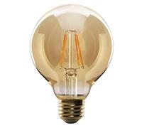 DC Voltage, LED E27 Vintage Light Bulb,G95 Edison Screw,4W Dimmable, Large Globe LED Filament Bulb,Warm White 2200K, Decorative Light Bulb Old Fashioned Bulb, Pack of 1