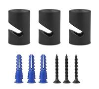 LEDSone Decentralizer Pendant Light Cable Hook Lighting Fixture Organiser Pendant Cord Clip Cable Mounting a Ceiling or Wall-Mounted 'V' Hook for Fabric Electrical Cables