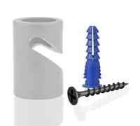 LEDSone Decentralizer Pendant Light Cable Hooks Ceiling or Wall-Mounted Metal V Hooks for Fabric Electrical Cables, Hanging Pendant Lights, Cable Clips & Lighting Fixture Organizer.