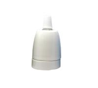 LEDSone E27 Ceramic Porcelain Lamp Holder Socket Adapter - Heat Resistant ES Edison Screw Light Bulb Holder Fitting, Ø45mm x 60mm