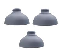 LEDSone Easy fit Lampshade 3 Pack of Vintage Industrial Metal 29cm Curvy Shade Pendant Ceiling Light Lampshade Shade for Living Room Bedroom Dining Room Kitchen Hall Ways Cafe Restaurant