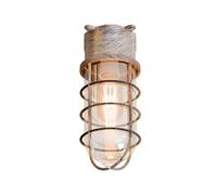 LEDSone Heavy Duty Industrial Cage Wall Light with Glass Cover