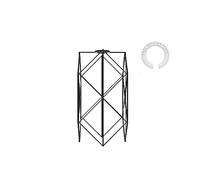 LEDSone Industrial Black Ceiling Light Wire Basket Metal Basket Pendant Light Shade E27 Flush Mount Lighting Lamp Shade Fixture for Home Décor & Improvement Essential