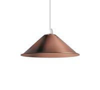 LEDSone Industrial Metal Lamp Shade 22cm Wide, 8cm Height,Vintage Cone Pendant Light Cover, Modern Retro Ceiling Lighting for Kitchen, Dining Room Easy Fit Light Shade