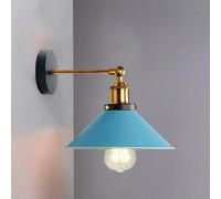 LEDSone Industrial Metal Wall Sconce Black Antique 240 Degree Adjustable Industrial Wall Light for Restaurants Galleries Aisle Kitchen Room Doorway Living Room