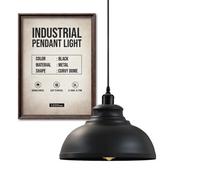 Ledsone Industrial Vintage Retro Style Ceiling Hanging Pendant Light Chandelier