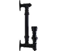 LEDSone Industrial Vintage Steampunk Water Pipe Wall Light Rustic Metal Lamp Sconce for Bedroom, Kitchen, Café, Hotel, Bar, Pub, Farmhouse Lighting Fixture