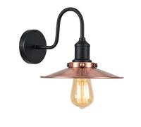LEDSone Industrial Wall Light, E27 Vintage Wall Sconce Lamp Fitting Fixtures with E27 Lamp Holder for Restaurant Bar Hotel Coffee Shop Decoration