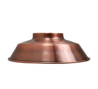 LEDSone Lampshade for Ceiling Light Industrial Replacement Shade Metal Ceiling Hanging Pendant Lighting Light Shade Lamp Shade Indoor Pendant Light Shades Ceiling Light (COPPER1, PACK1)