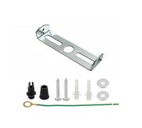LEDSone Light Fixture Mounting Bracket, Ceiling Steel Light Plate, Ceiling Pendant Light Kit Sconce Mounting Plate with Screws, Nuts for Wall/Ceiling Light (80mm)