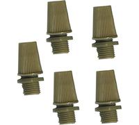 LEDSone Lighting Cord Grips with 10mm Male Thread Strain Relief Repair Carbon Steel Cable Glands Screws Directly Lamp Holder Wiring Hanging Ceiling Pendant (5 Pack)