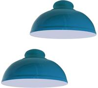 LEDSone Metal Dark Blue Ceiling Lamp Shade 29cm Easy Fit Light Pendant Modern Ceiling Lighting Shade for Bedroom, Hallway, Office Industrial Kitchen Hanging Light Shade Ceiling Pendant