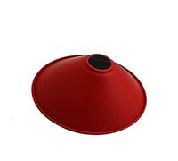 LEDSone Metal Easy Fit 22cm Lampshade Retro Industrial Ceiling Lighting Shade Hanging Pendant Cone Shade Light Fixture for Kitchen Dining Room Lights E27 (Cone - Red)