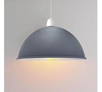 LEDSone Metal Industrial-Lamp Shade Ceiling Light Shade 40cm Easy Fit Dome Lampshades for Ceiling Light Fitting Bedroom, Kitchen, Living Room,Restaurant
