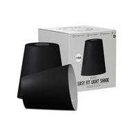 LEDSone Metal Lampshade 2 Pack Black Retro Easy Fit Light Shade for Ceiling Lights Pendant Lamp wall Lamp 15cm x 13cm Durable Metal Design