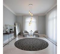 LEDSone Modern 7 Way Chrome Multi Drop Pendant Light Adjustable Cluster Ceiling Fitting Elegant Hanging Lamp for Dining Room Kitchen Lounge Bedroom Contemporary Home Lighting
