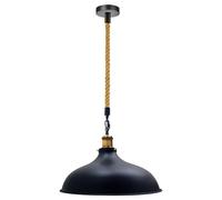 LEDSone Modern Ceiling Pendant Light Yellow Brass Metal Hanging Lamp with E27 Base 100 cm Adjustable Cable Suitable for Kitchen Living Room Bedroom Dining Room Bar Restaurant Café