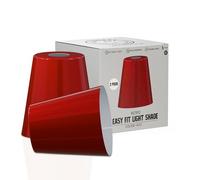 LEDSone Modern Metal Ceiling Light Shades Retro Style Easy Fit Gloss Domed Light Shades Vintage E27 Industrial Ceiling Pendant Light Shade for Kitchen, Living Room, Hallway