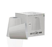 LEDSone Modern Metal Ceiling Light Shades Retro Style Easy Fit Gloss Domed Light Shades Vintage E27 Industrial Ceiling Pendant Light Shade for Kitchen, Living Room, Hallway