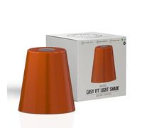 LEDSone Modern Metal Ceiling Light Shades Retro Style Easy Fit Gloss Domed Light Shades Vintage E27 Industrial Ceiling Pendant Light Shade for Kitchen, Living Room, Hallway