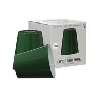 LEDSone Modern Metal Ceiling Light Shades Retro Style Easy Fit Gloss Domed Light Shades Vintage E27 Industrial Ceiling Pendant Light Shade for Kitchen, Living Room, Hallway