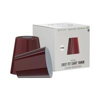 LEDSone Modern Metal Ceiling Light Shades Retro Style Easy Fit Gloss Domed Light Shades Vintage E27 Industrial Ceiling Pendant Light Shade for Kitchen, Living Room, Hallway