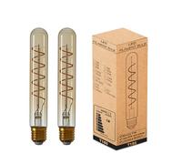 Modern Bedside Table Lamp With Wooden Stand, Metal Cage , On Off Switch , White